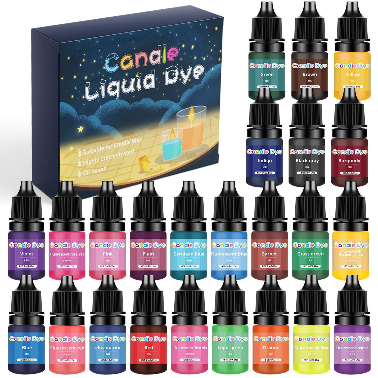 Epoxy Uv Resin Kit - Epoxy Resin Pigment Kit Candle Dyes