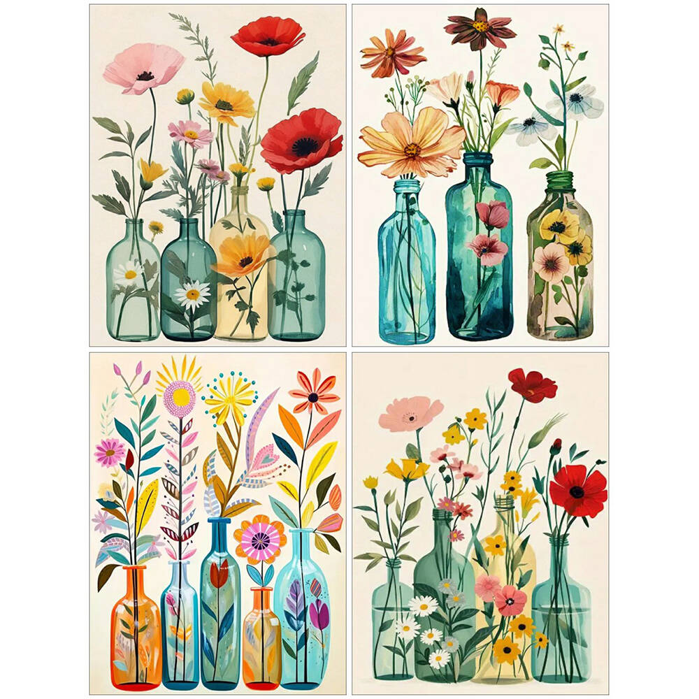 Resin Craft For Beginners - 2026 DIY Coloring By Numbers Poppy