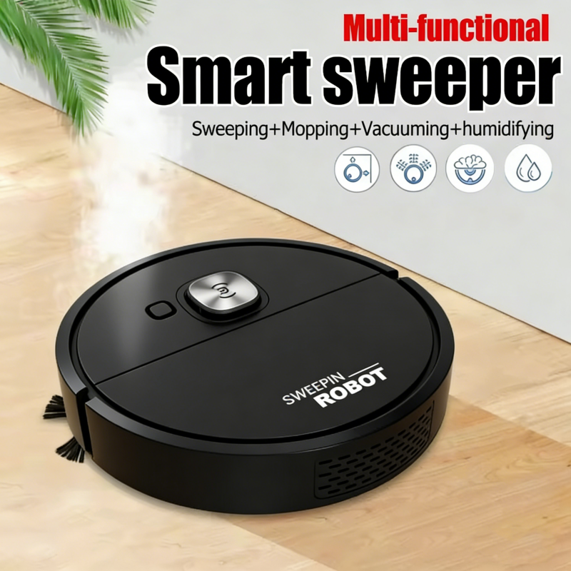 Vacuum Chamber Small - Mini Vacuum Cleaner 3-in-1 Robot Vacuum