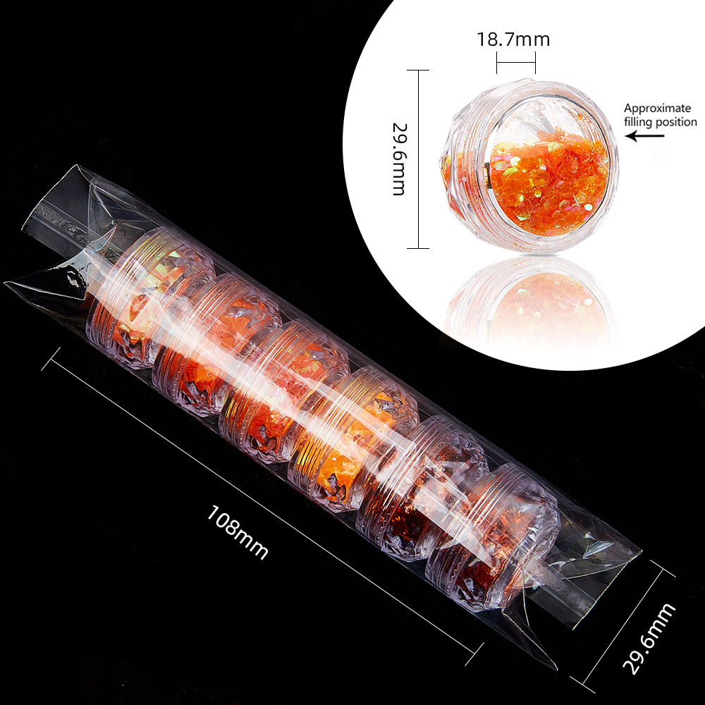 6Colors/Set Resin Sparkling Se - Resin Glitter Pack avaliação e preço