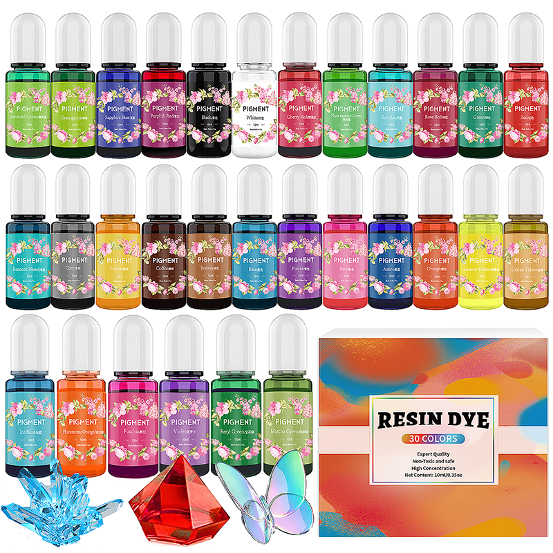 Epoxy Resin Pigment Kits Candl - Epoxy Uv Resin Kit avaliação e preço