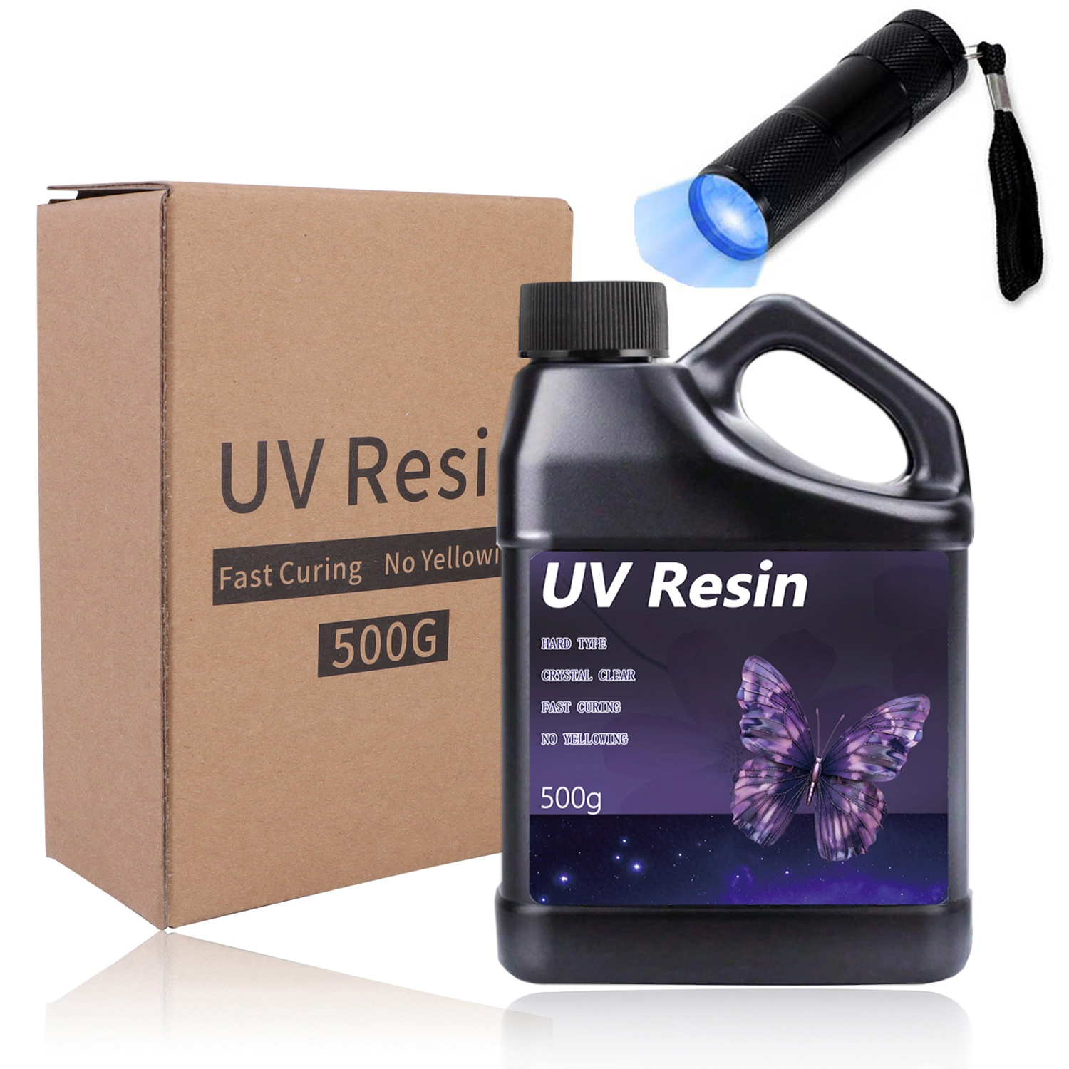 UV Resin-Bulk Upgraded Crystal - Epoxy Uv Resin Kit avaliação e preço