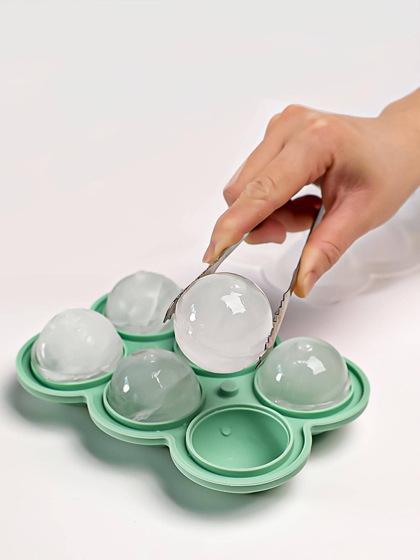 1pc Silicone 6-Cavity Ice Ball - Silicone Mold Tray avaliação e preço