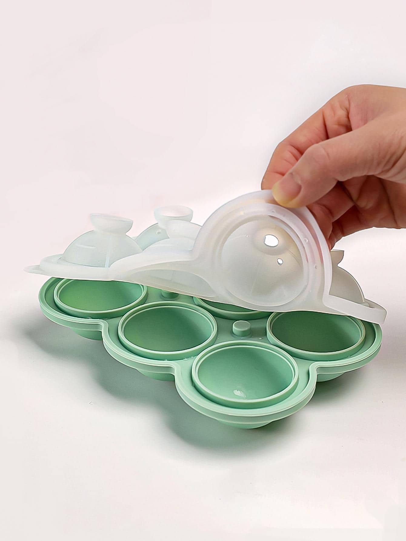 1pc Silicone 6-Cavity Ice Ball - Silicone Mold Tray avaliação e preço