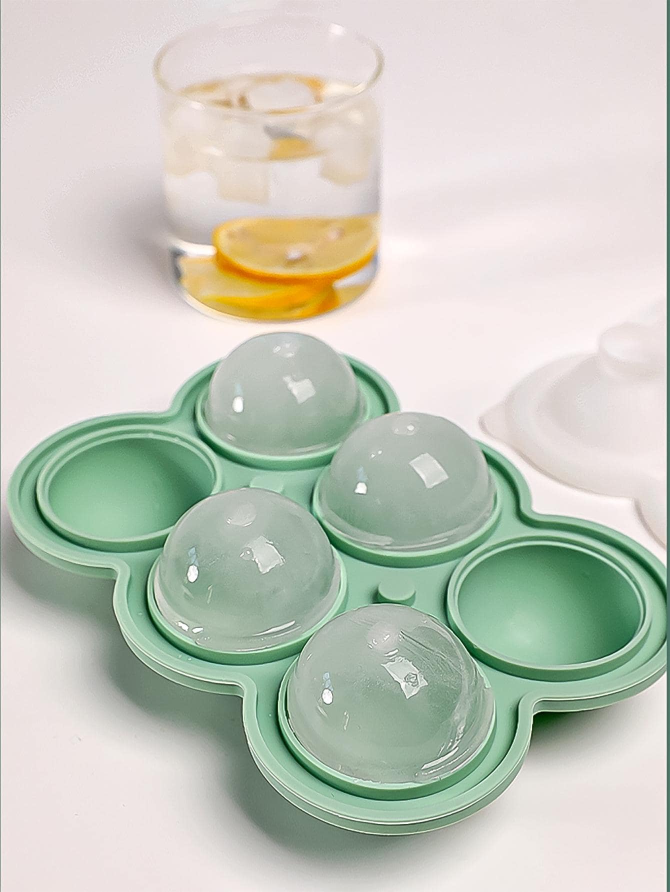 1pc Silicone 6-Cavity Ice Ball - Silicone Mold Tray avaliação e preço