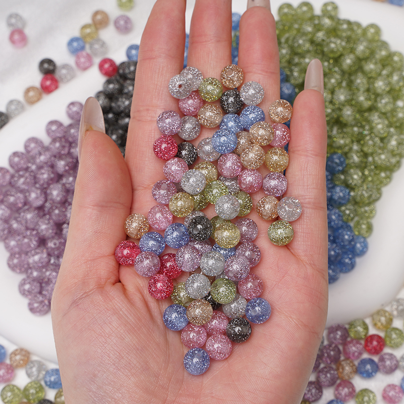 8/10mm Resins Round Shaped Bea - Resin Craft Material avaliação e preço