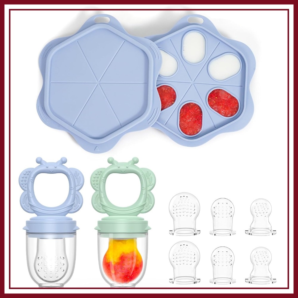 Silicone Baby Fruit Food Feede - Silicone Mold Tray avaliação e preço
