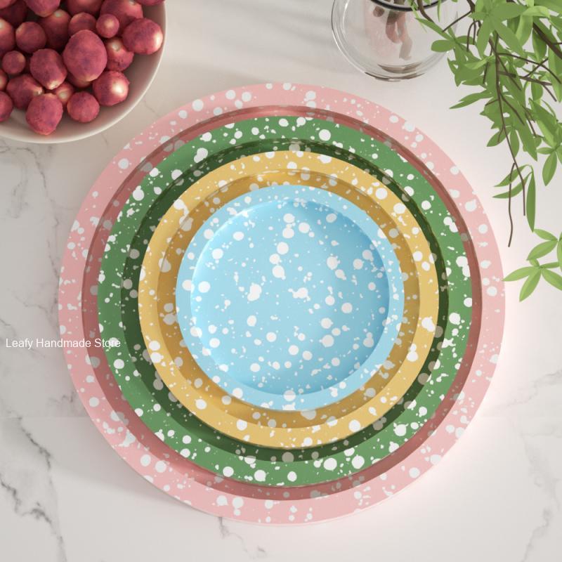 Circular Tray Silicone Molds f - Serving Tray Mold avaliação e preço
