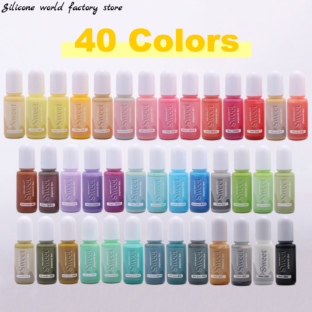 Silicone World 10ML Solid Colo - Resin Dye Alcohol avaliação e preço