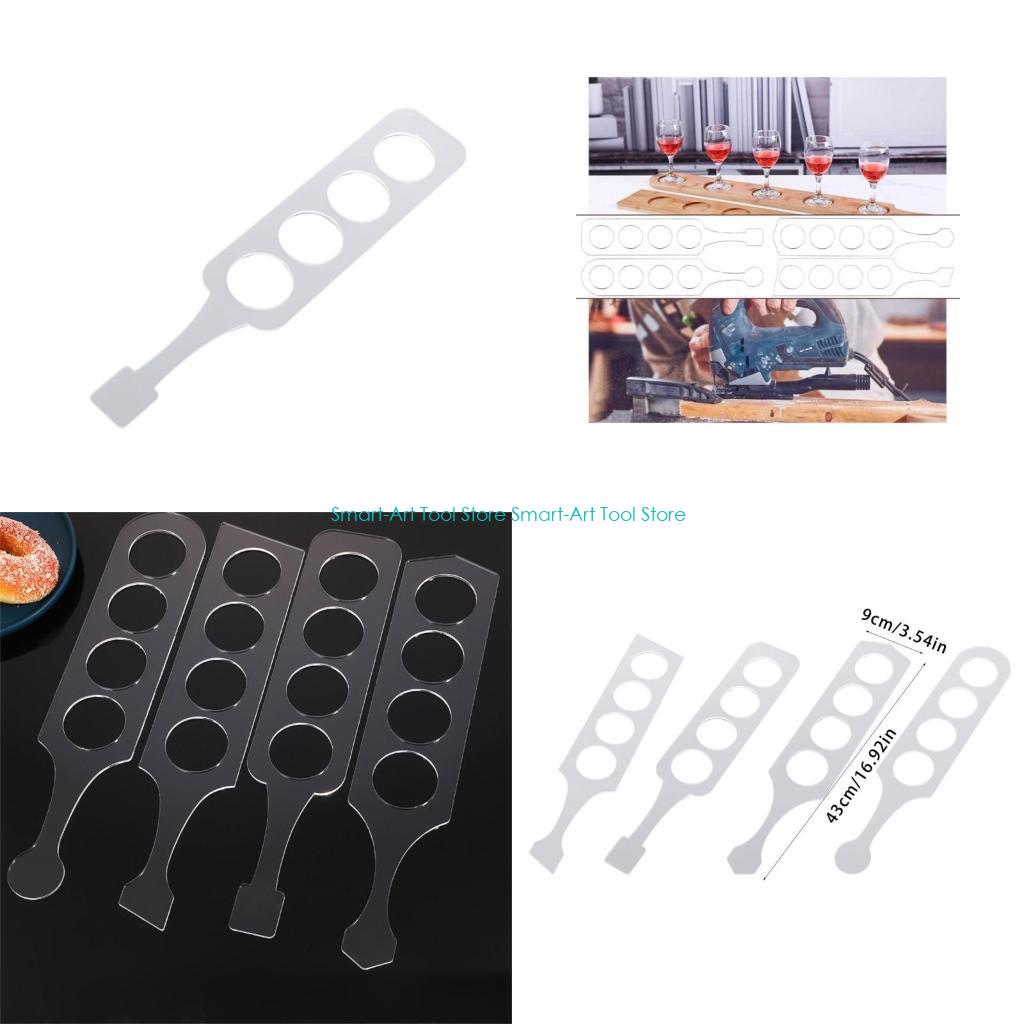 E1PB Acrylic Wine Flight Route - Serving Tray Mold avaliação e preço