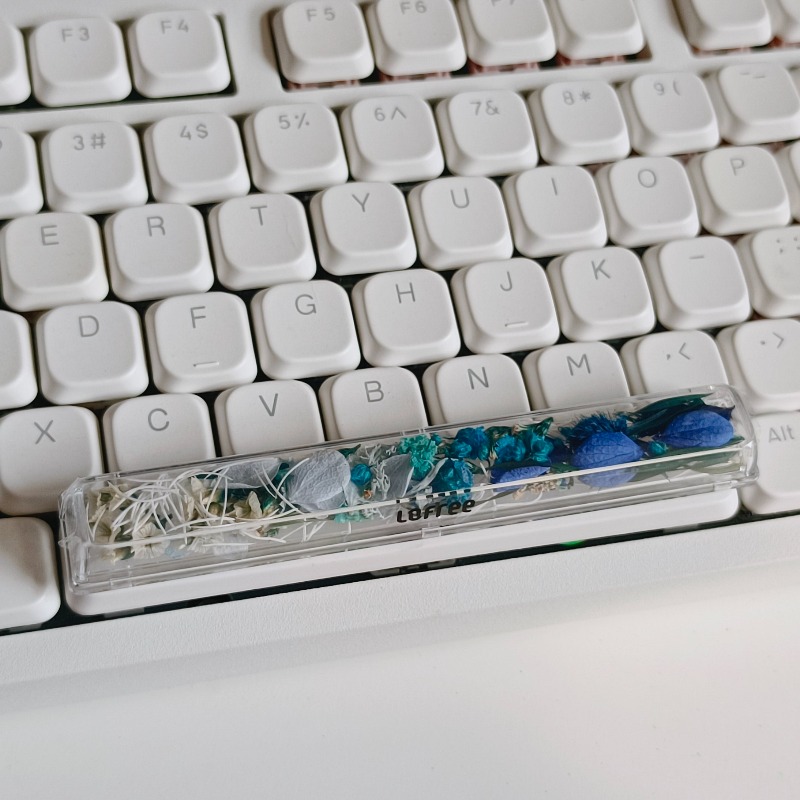 Spacebar Keycap Custom Preserv - Flower Preservation Resin avaliação e preço