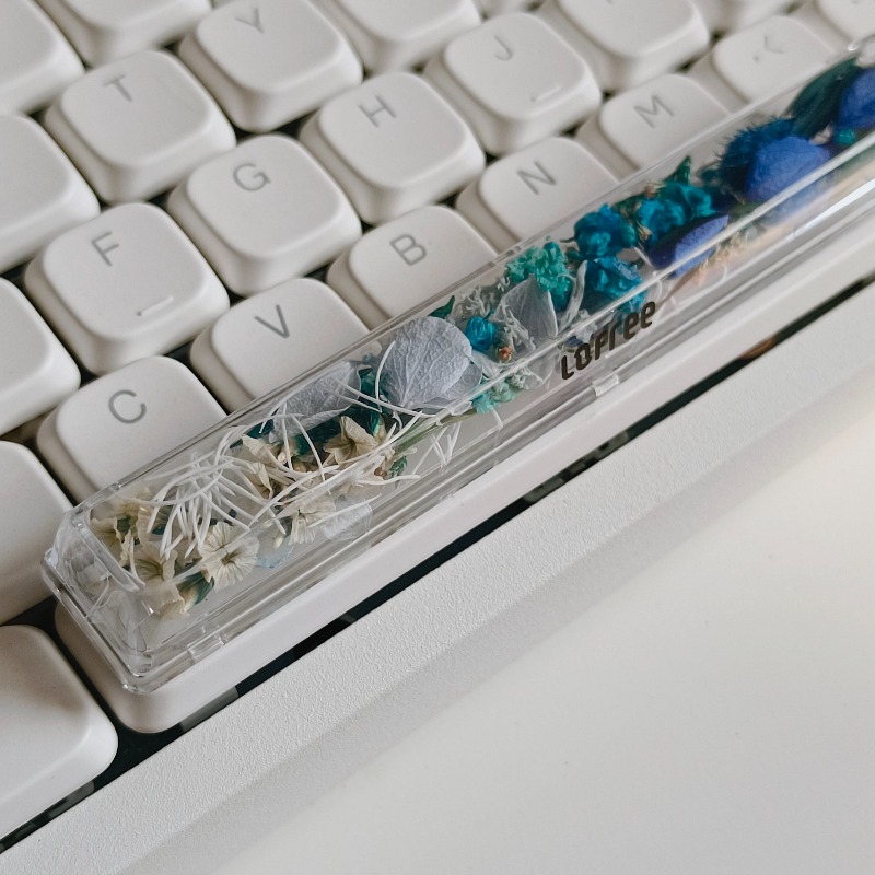Spacebar Keycap Custom Preserv - Flower Preservation Resin avaliação e preço