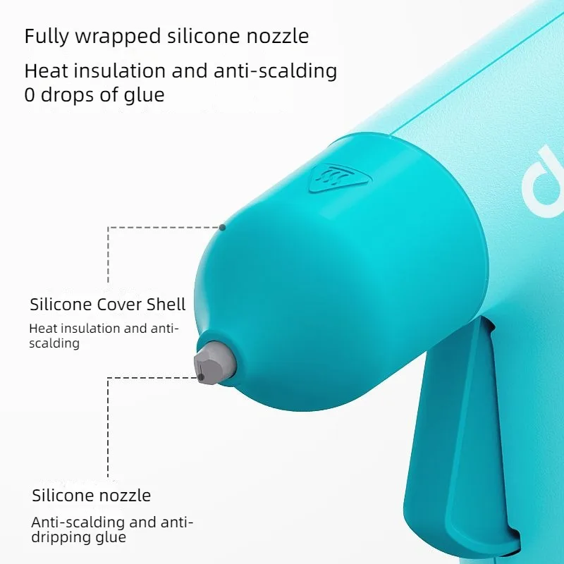Deli Hot Melt Glue Gun With 7M - Heat Gun Small avaliação e preço