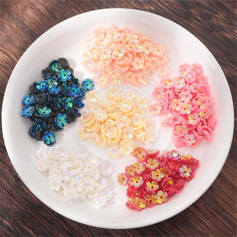 New Retro 8MM Resin Flower Bea - Flower Preservation Resin avaliação e preço