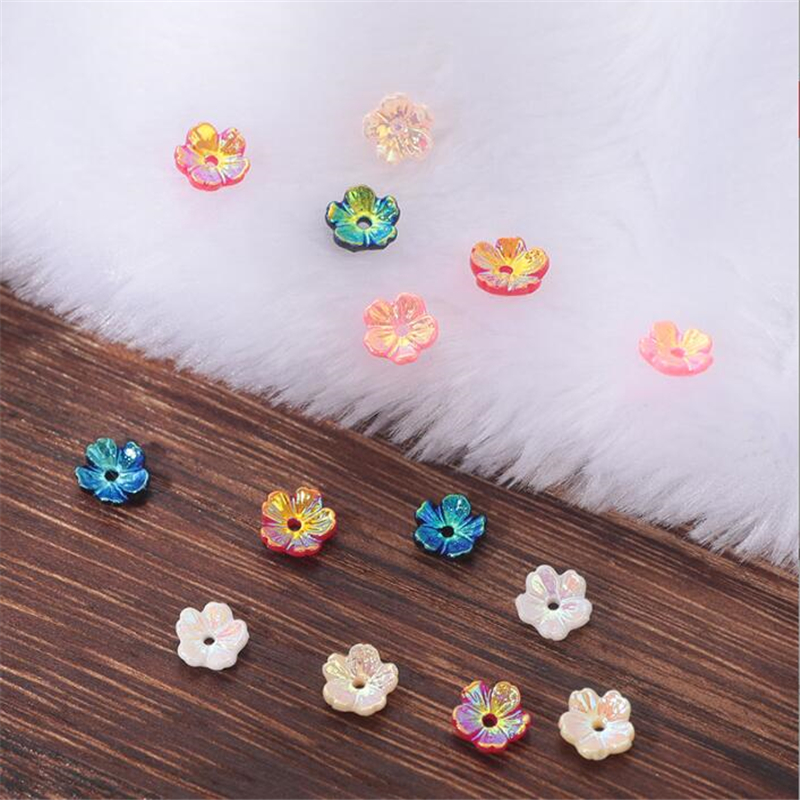 New Retro 8MM Resin Flower Bea - Flower Preservation Resin avaliação e preço