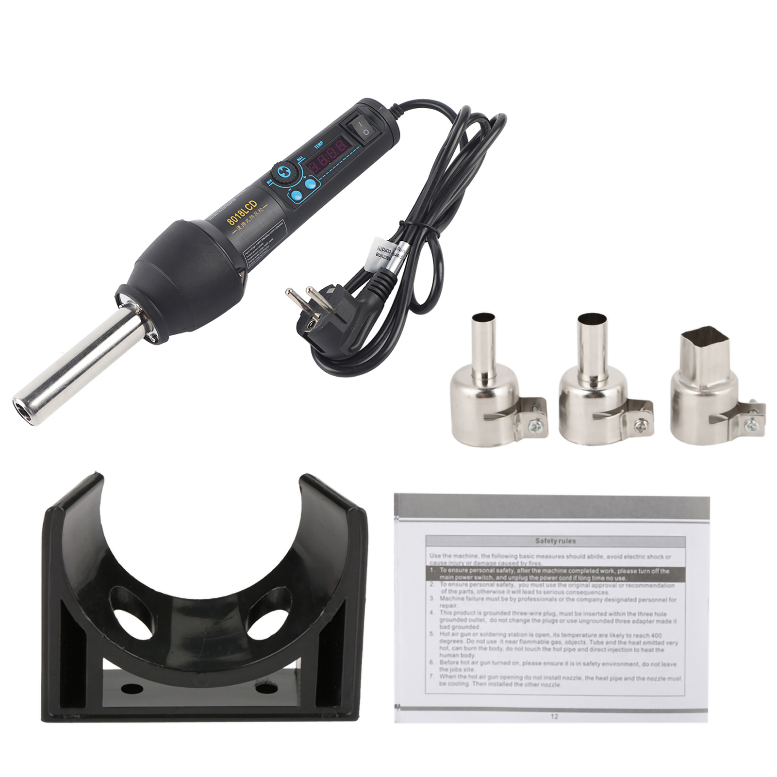 8858‑I / 650W LED Digital Disp - Heat Gun Small avaliação e preço
