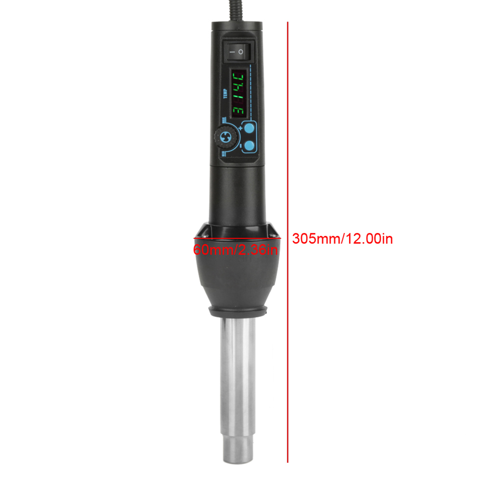 8858‑I / 650W LED Digital Disp - Heat Gun Small avaliação e preço