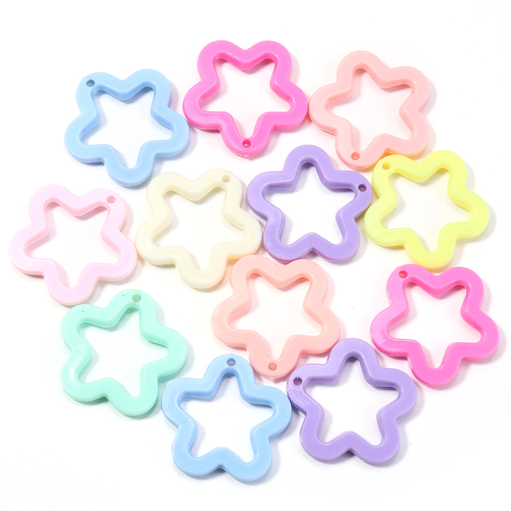 30pcs/lot Colorful Acrylic Sta - Resin Craft Projects avaliação e preço