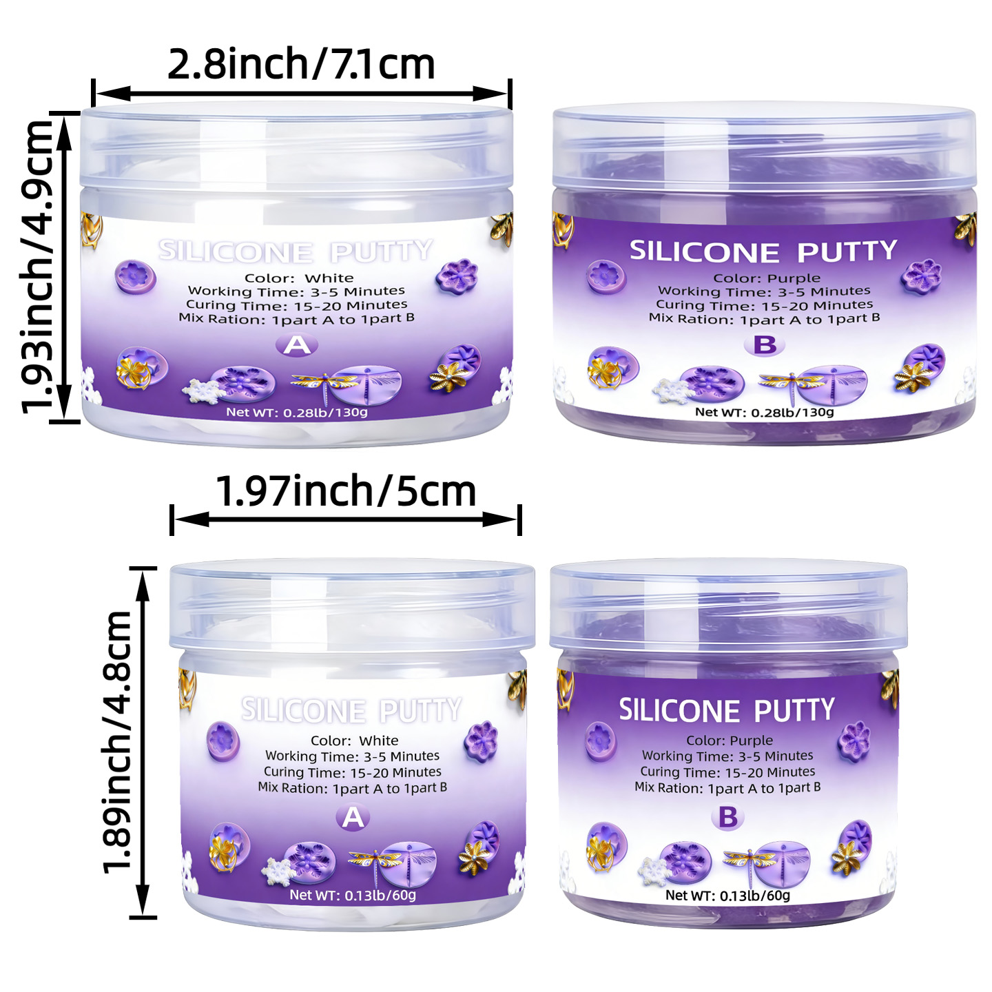 Silicone Putty - Flexible Sili - Resin Craft Kit avaliação e preço