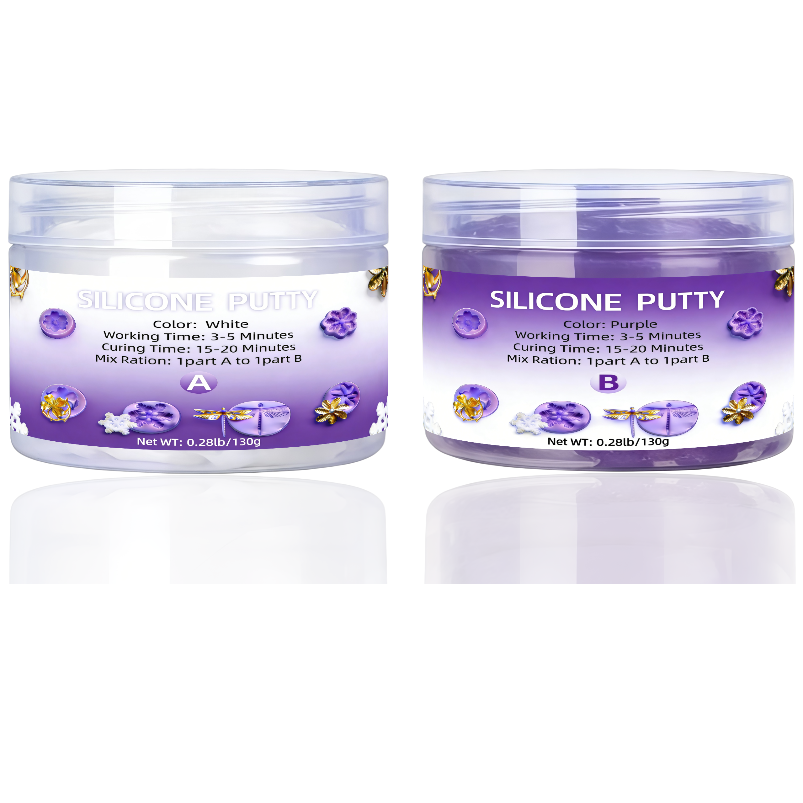 Silicone Putty - Flexible Sili - Resin Craft Kit avaliação e preço