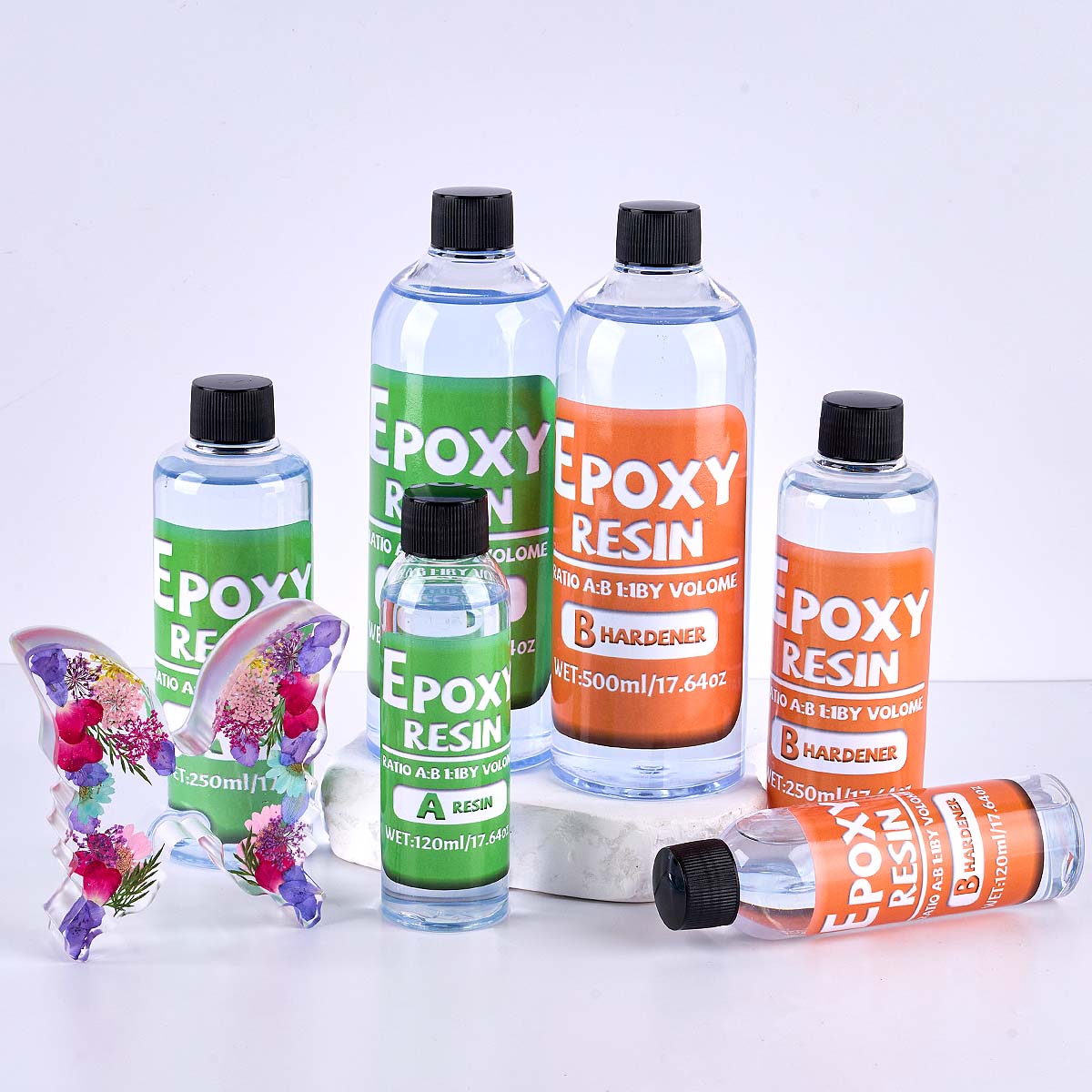 1:1 Ratio Epoxy Resin Kit Anti - Resin Jewelry Kit avaliação e preço