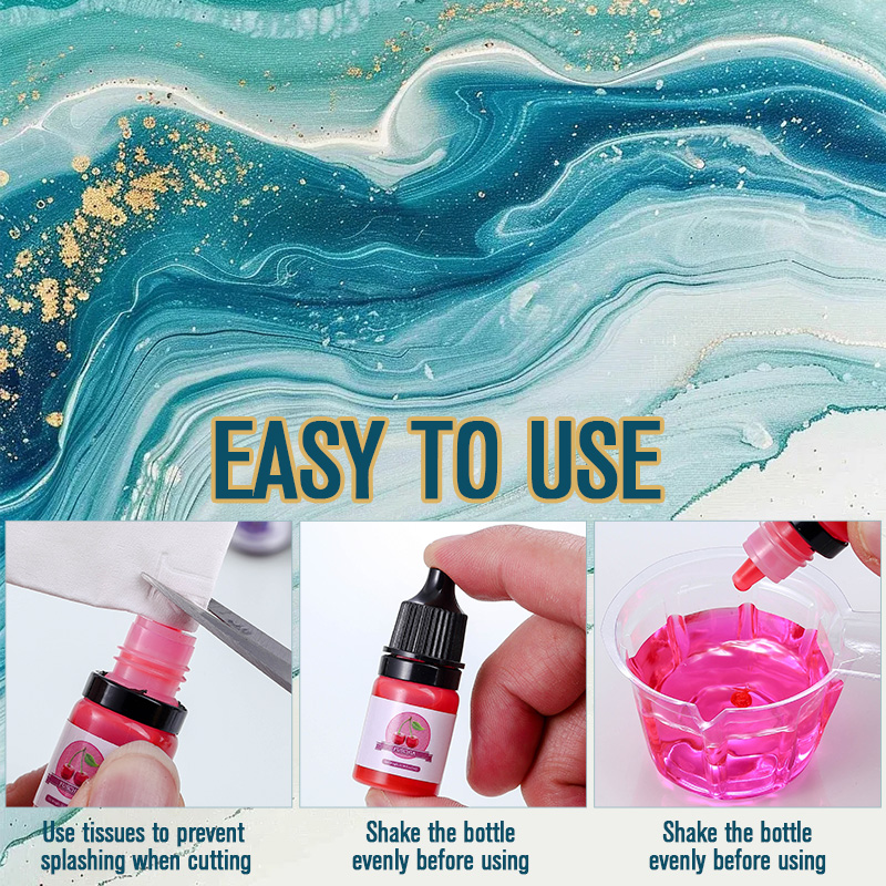 Epoxy Resin Color Pigment 24 V - Epoxy Uv Resin Kit avaliação e preço