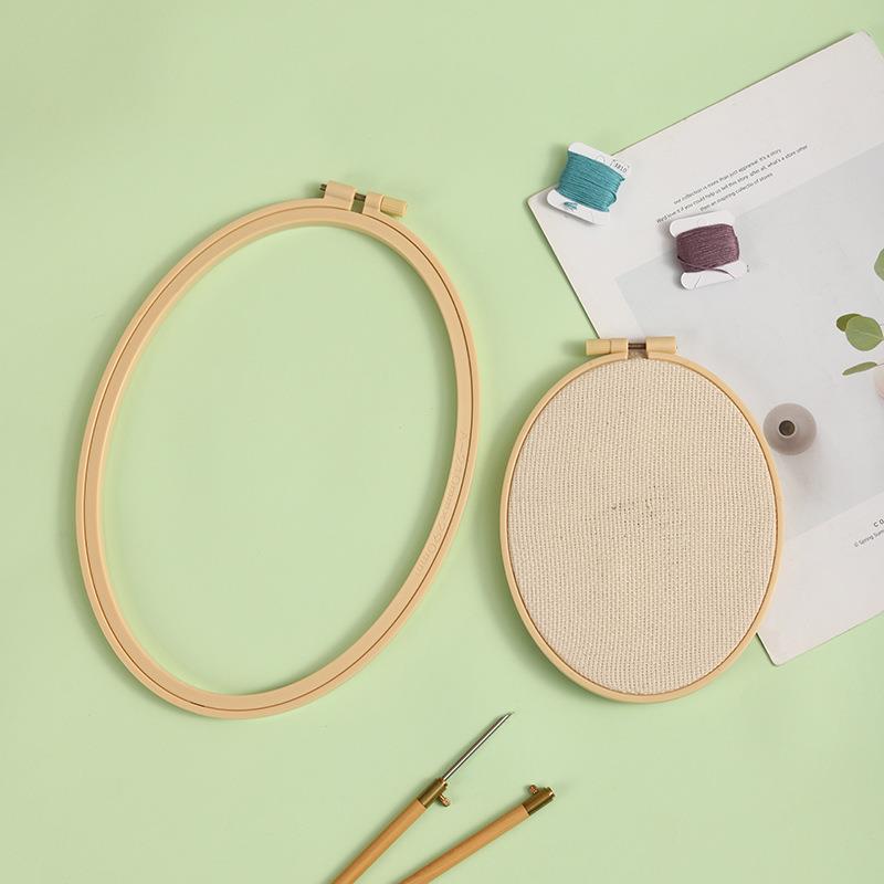 Imitation Bamboo Plastic Oval  - Wood Ring Blank avaliação e preço