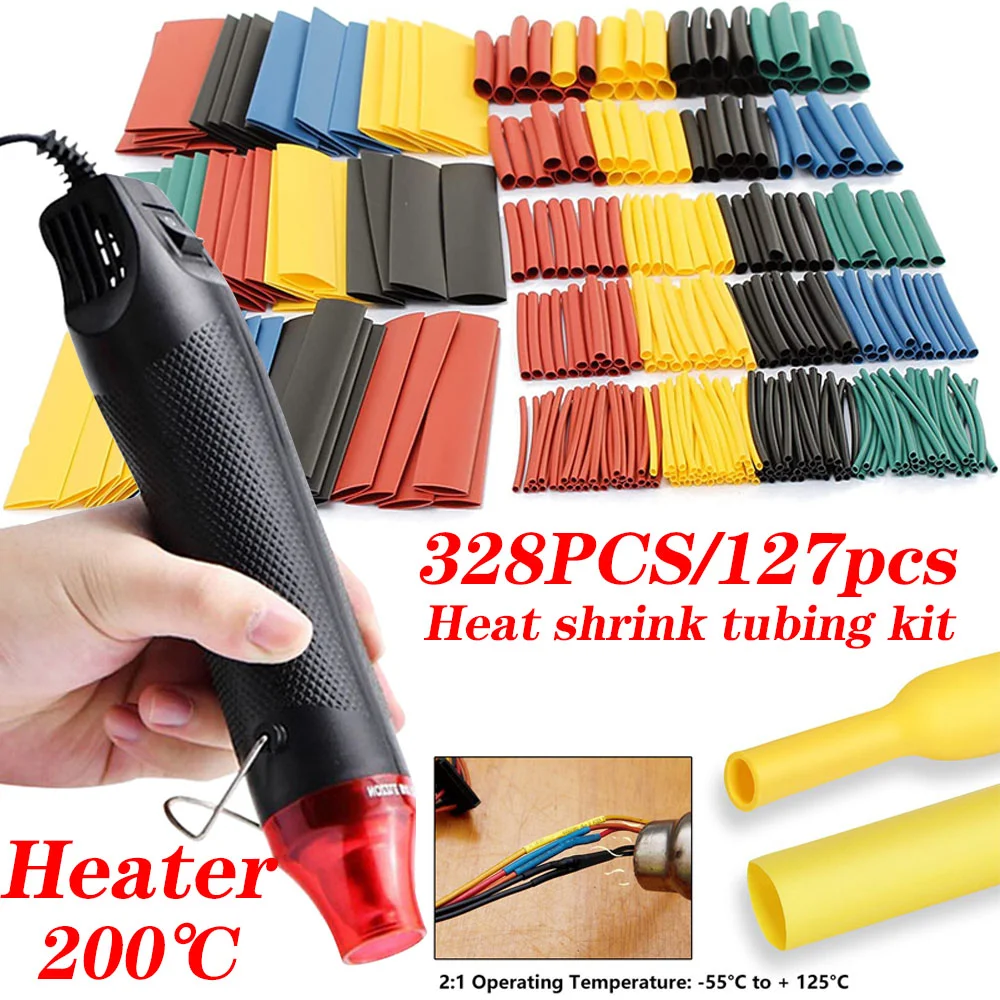 580/530/127PCS Heat Shrink Tub - Heat Gun Small avaliação e preço