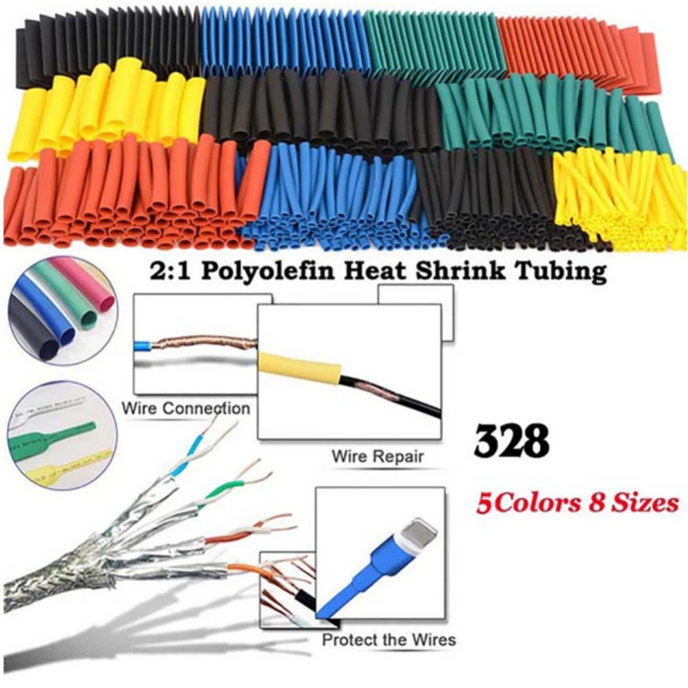 580/530/127PCS Heat Shrink Tub - Heat Gun Small avaliação e preço