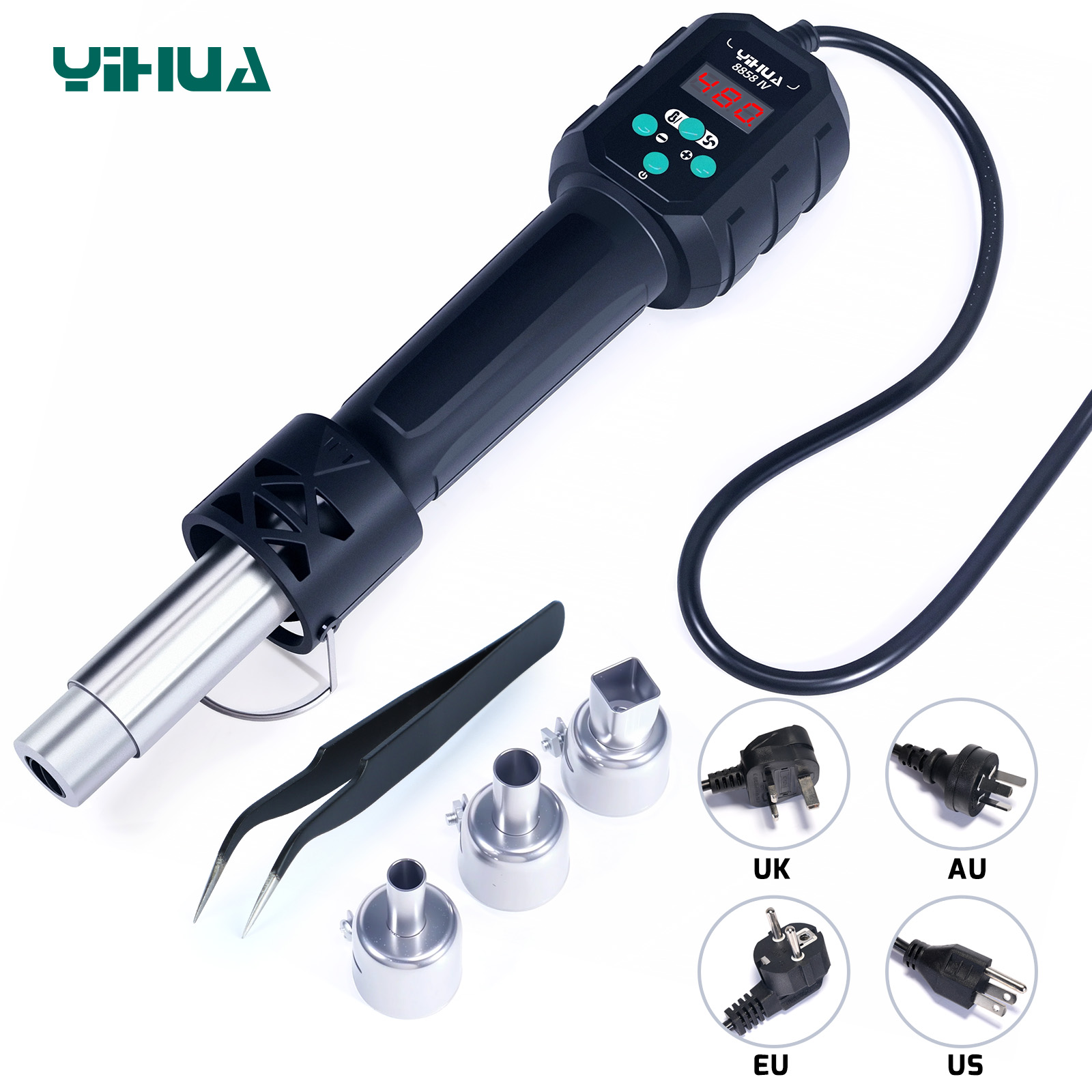 YIHUA Hot Air Gun Temperature  - Heat Gun Small avaliação e preço