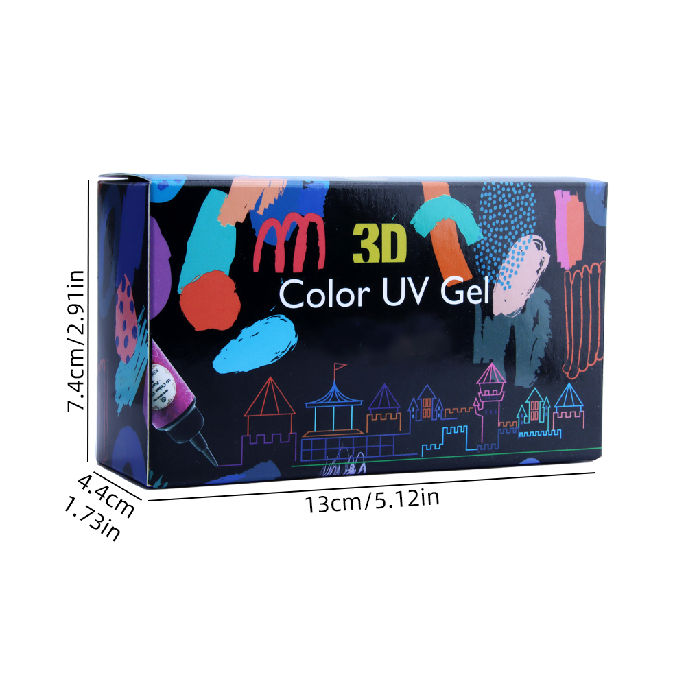 12 Colors UV Epoxy Resin, 3D C - Epoxy Uv Resin Kit avaliação e preço