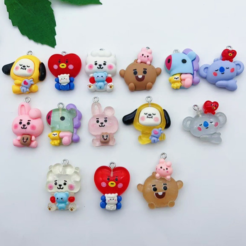 BT21 mang chimmy shooky koya a - Resin Craft Kit avaliação e preço