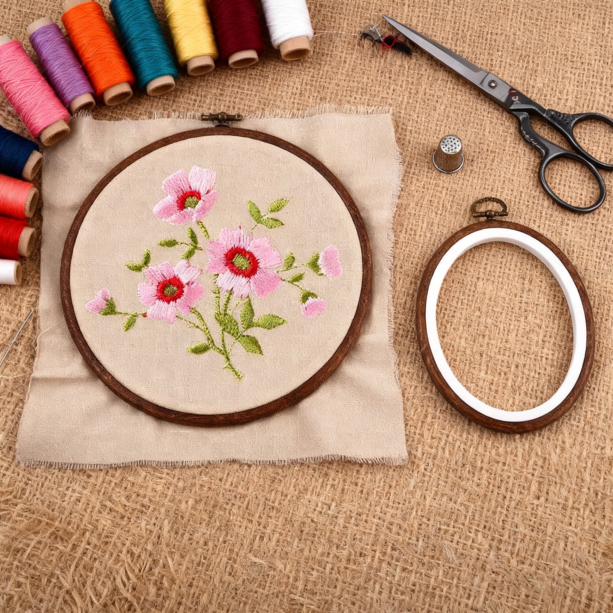 10PCS Sewing Tool Round Oval I - Wood Ring Blank avaliação e preço