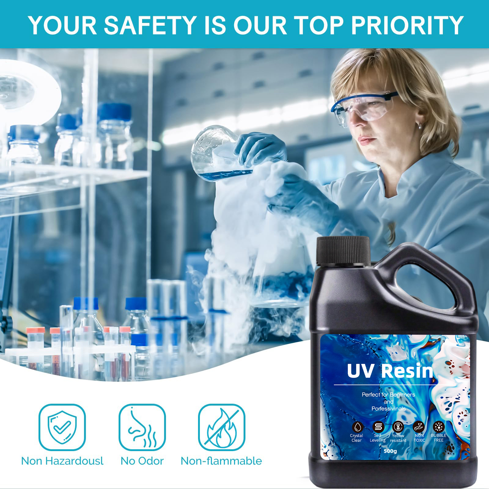 UV Resin 500-1000g -Bulk Upgra - Epoxy Uv Resin Kit avaliação e preço