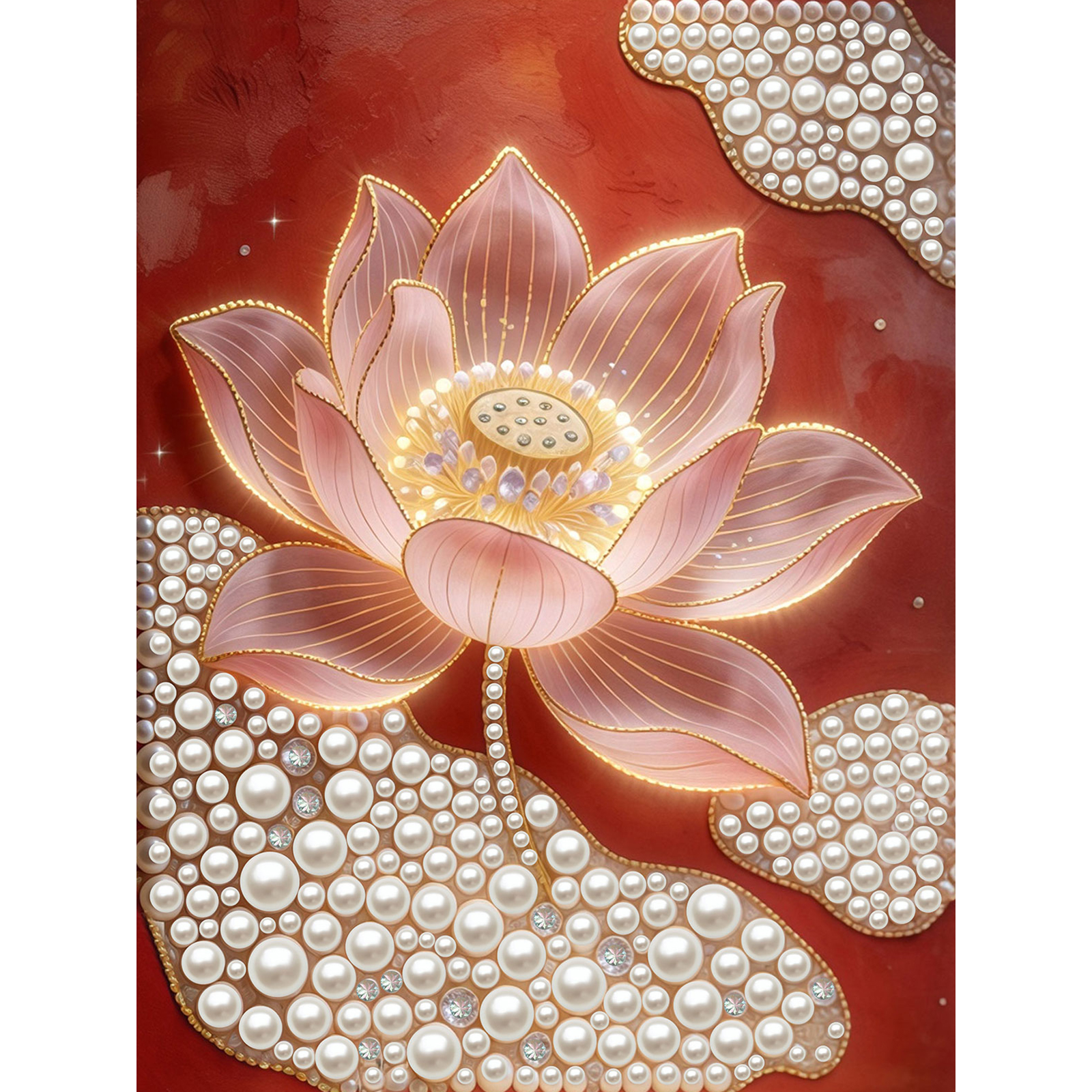DIY Pearl Art Painting with Fr - Resin Craft For Beginners avaliação e preço
