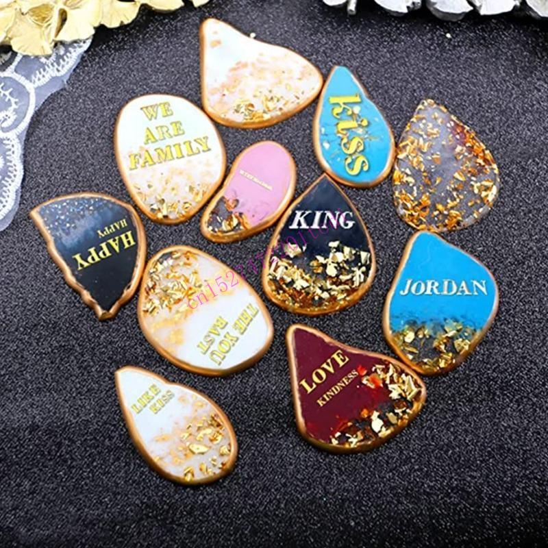 M76B Alphabets Letters Glitter - Resin Glitter Pack avaliação e preço