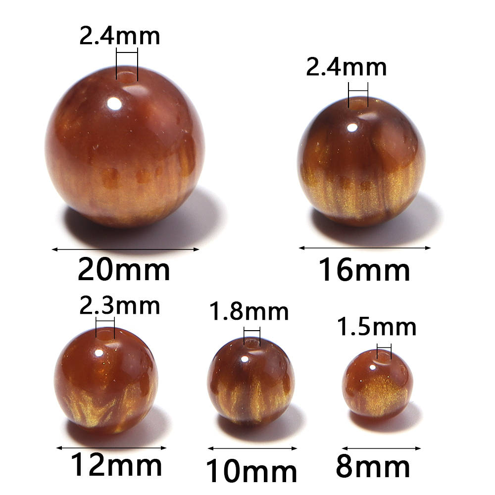 5-30pcs/lot 8-20mm Gilding Res - Resin Craft Projects avaliação e preço