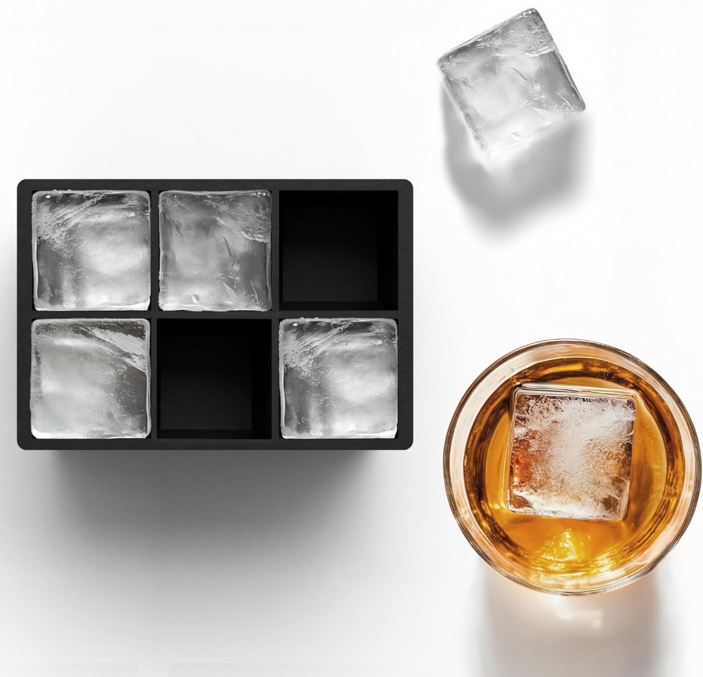 Silicone Ice Cube Trays – Larg - Silicone Mold Tray avaliação e preço