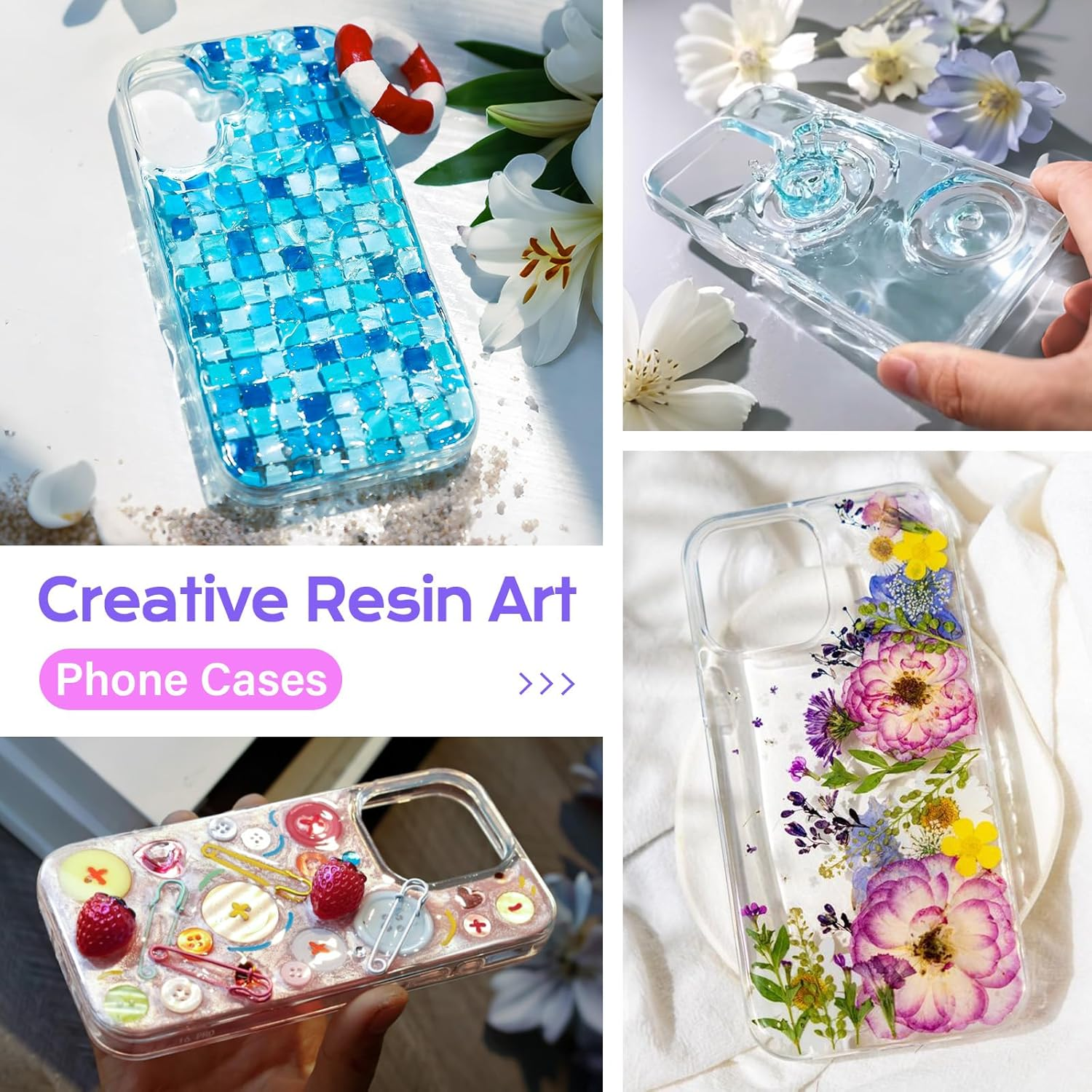 UV Resin Crystal Clear Ultravi - Epoxy Uv Resin Kit avaliação e preço