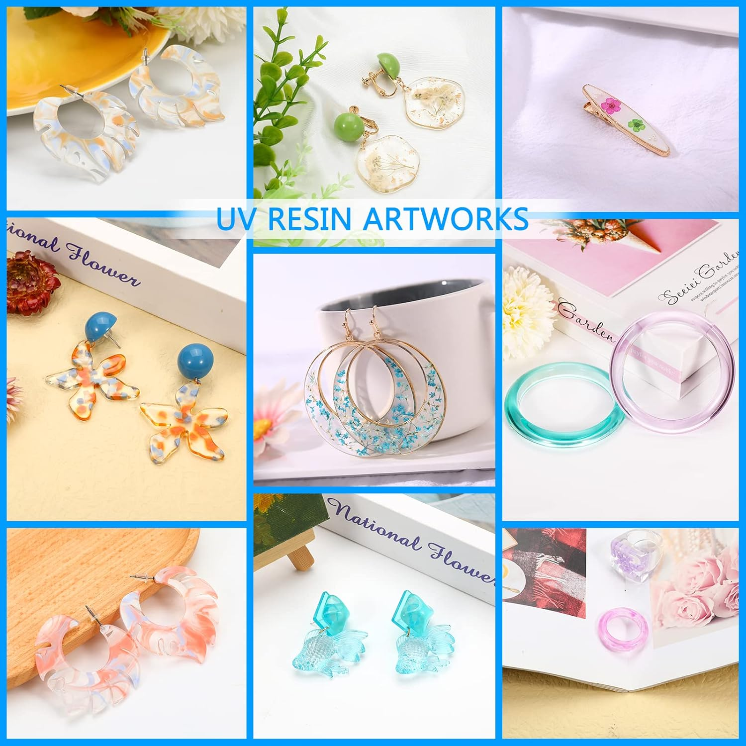UV Resin Crystal Clear Ultravi - Epoxy Uv Resin Kit avaliação e preço