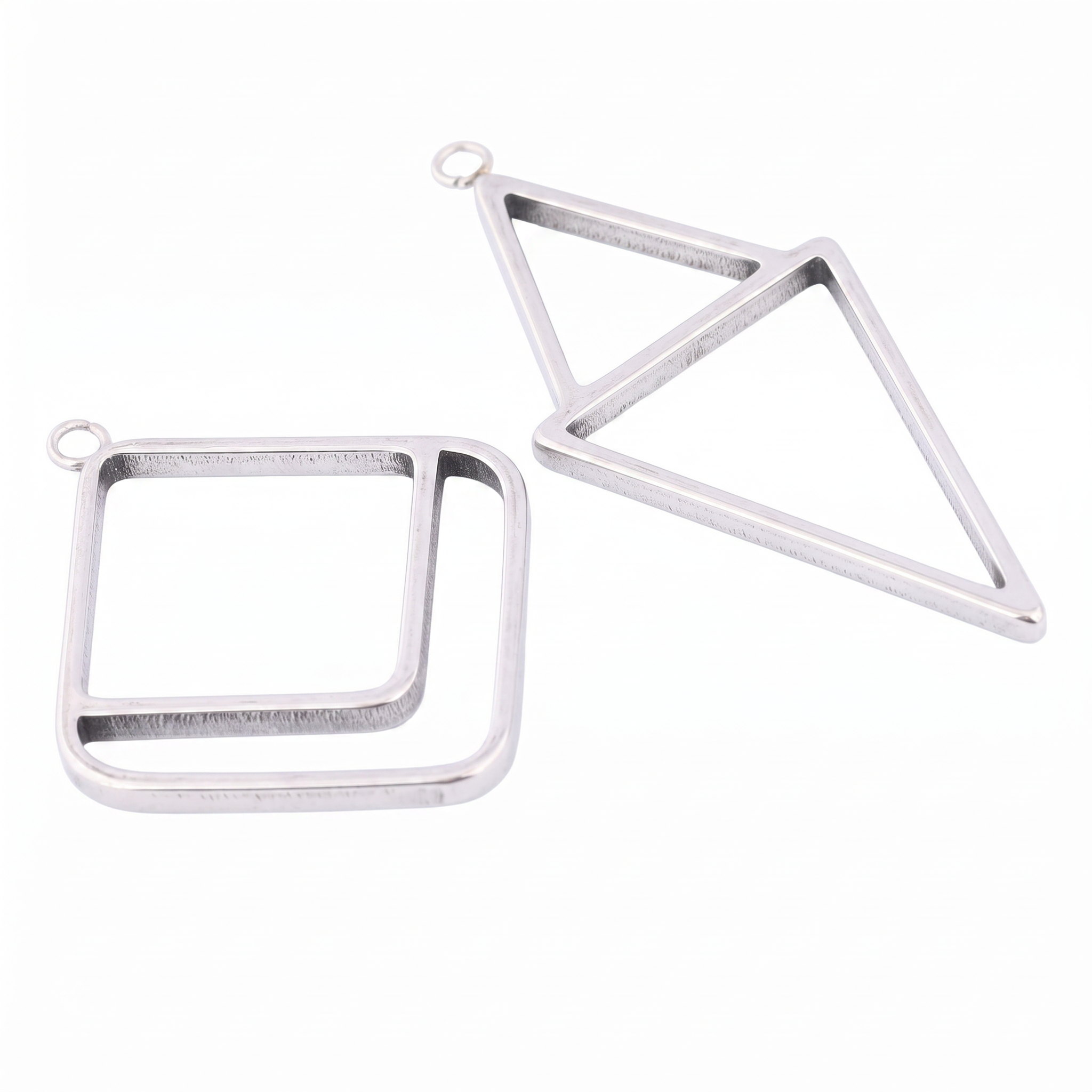10pcs Square Triangle 3mm Thic - Resin Craft Projects avaliação e preço