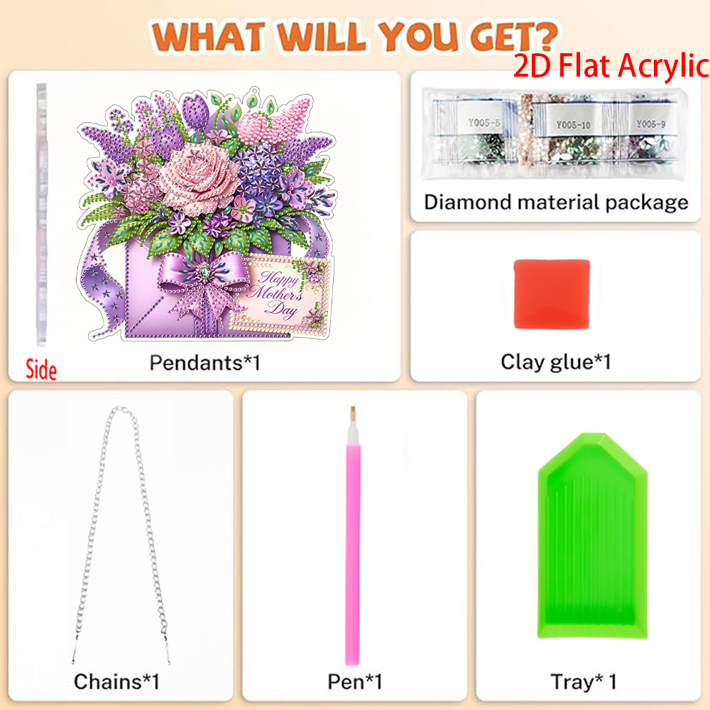 2D Flat Acrylic, 5D DIY Diamon - Resin Craft For Beginners avaliação e preço