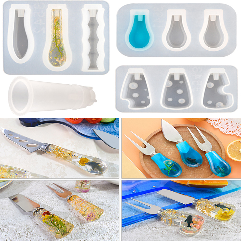 DM379 Knife And Fork Handle Re - Flower Preservation Resin avaliação e preço