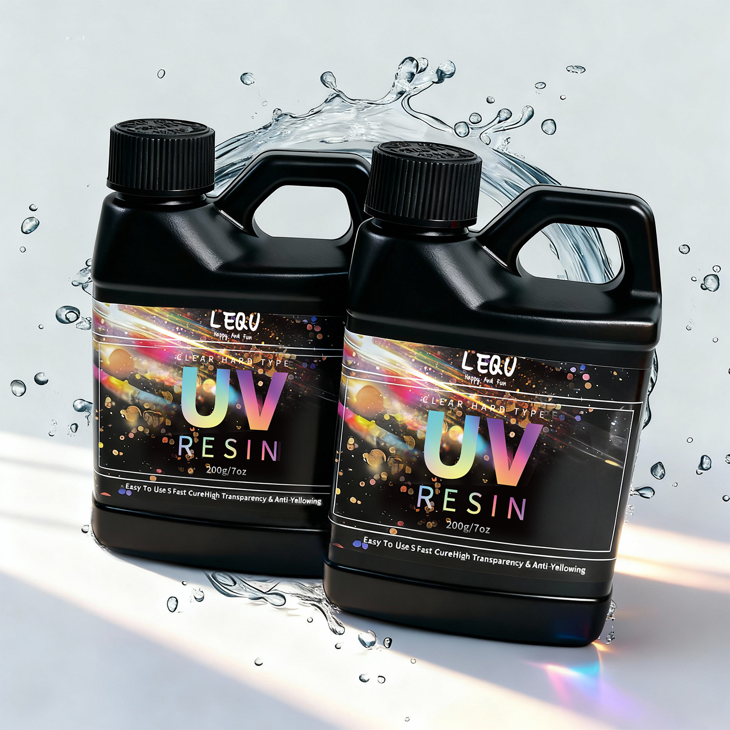 200g UV Resin Crystal Clear Ha - Epoxy Uv Resin Kit avaliação e preço