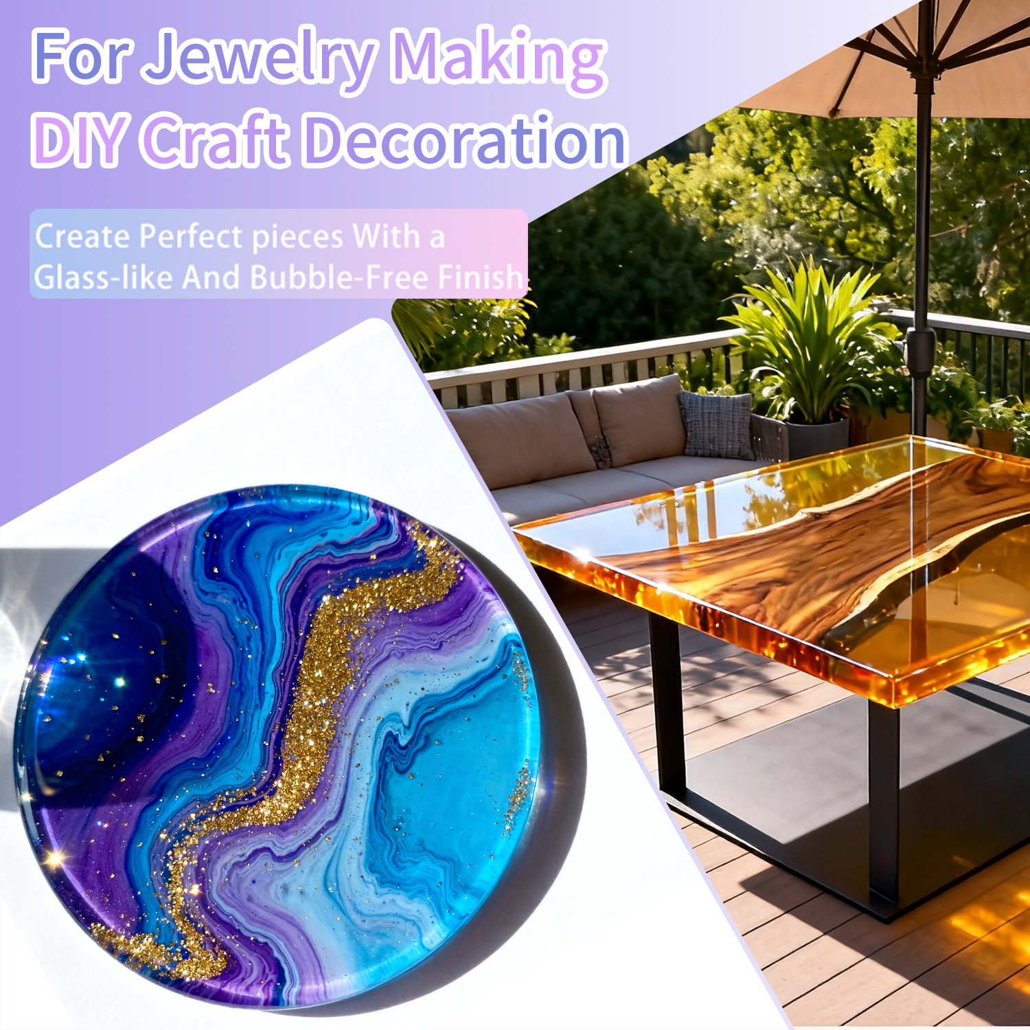 200g UV Resin Crystal Clear Ha - Epoxy Uv Resin Kit avaliação e preço