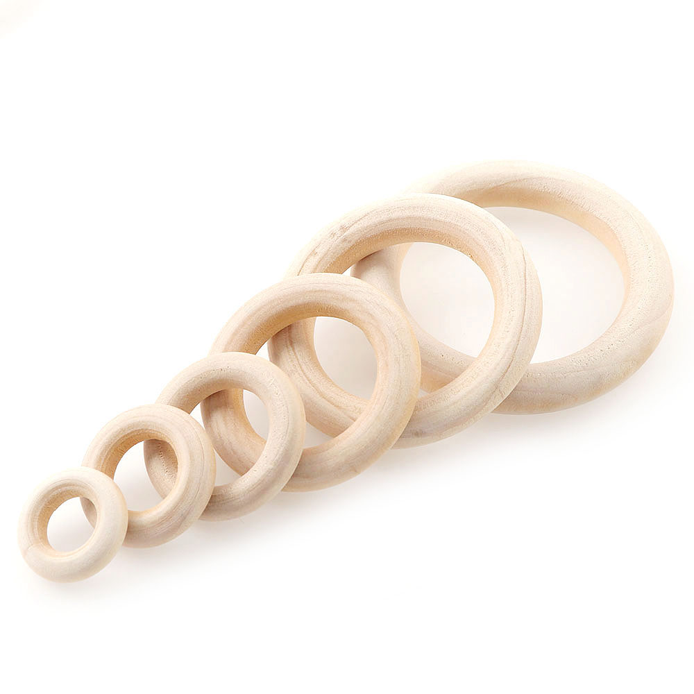 Unfinished Wooden Rings 20-60m - Wood Ring Blank avaliação e preço