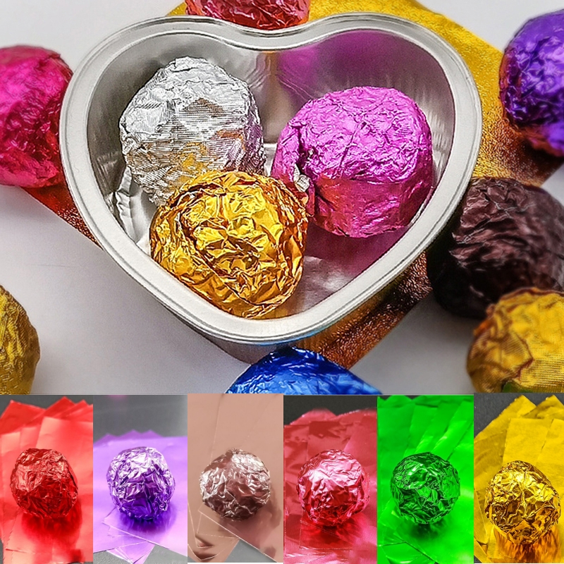 100pcs 20cm Gold Aluminium Foi - Gold Foil Flakes avaliação e preço