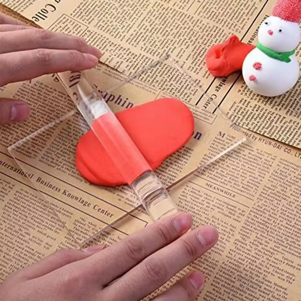 Clear Acrylic Round Rod Stick  - Resin Crafts Diy avaliação e preço