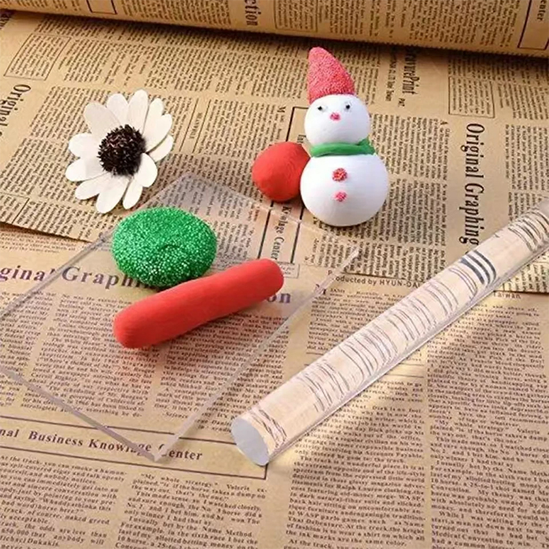 Clear Acrylic Round Rod Stick  - Resin Crafts Diy avaliação e preço