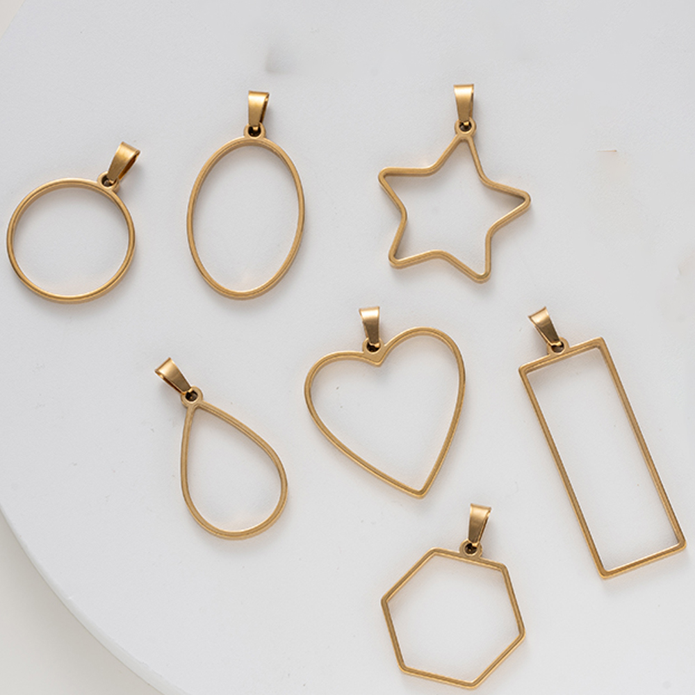 5pcs Stainless Steel Open Back - Resin Craft Projects avaliação e preço